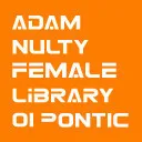 IDDA Adam Nulty F01 Female Pontic Tooth Library for Meshmixer - F01 Anteriores Pontic