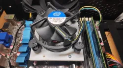 Intel LGA1155 Stock Cooler to AMD AM2+ Socket Adapter