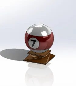 Knight Chess Piece 2 - 7 Ball
