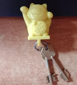 maneki-neko -happy cat- Keychain