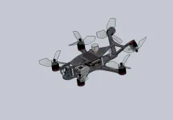 Micro Vtail hexacopter