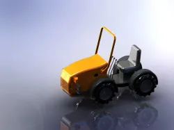 Mini 4wd tractor