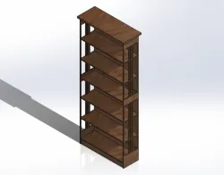 Mission Style Bookshelf