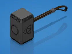 Mjolnir - Thor MCU inspired