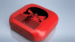 Modem Casing With Decal