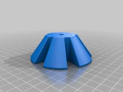 Multi-Diameter Filament Spool Drill Rewinder .25in Bolt one piece remix