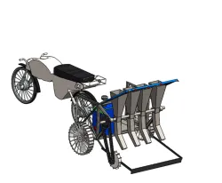 Multiseed planter and herbicide sprayer
