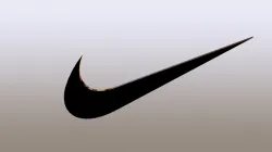 Nike Logo 3D