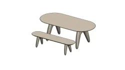 Oval Table