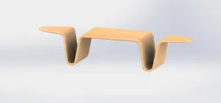 Oval table