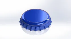 Pepsi Bottle cap modelling