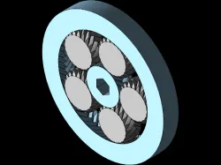 Planetary Herringbone Gear Bearing