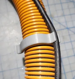 Power Cord to Vac Hose Clip