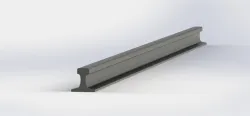 RAILS FOR OVERHEAD AND CRANE - AMERICAN PROFILE - CR 104 / CR 105 / CR 135 / CR 171 / CR 175