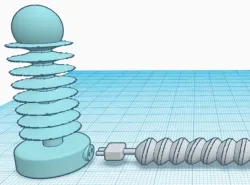Retro Future Energy Pylon and Conduit