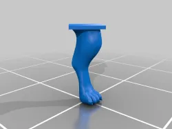 Revised Mini Claw Table Leg