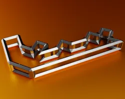 Rhomboid span frame