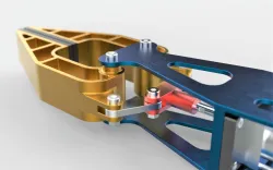 Robot Arm with Pneumatic Clamp
