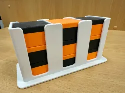 Small box with holder