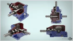 Spiral Bevel Gearbox New Edition
