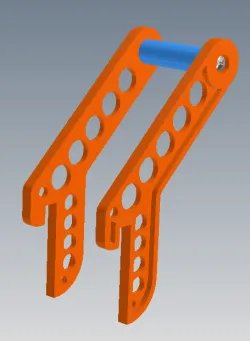 Stack of a small filament coil