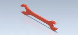 Studycadcam 3D CAD Exercise 1022/Spanner/ Llave/Autodesk Inventor Pro