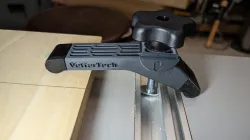 TPU and PLA Shop Hold Down Clamp for T-slot tracks (6" x 1 1/8")