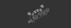 v12 Engine Cylinder Block Assembly
