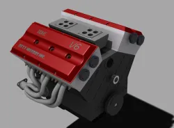 V6 Engine Design