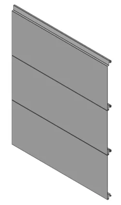 WALL CLADDING - 1mm SHEET METAL