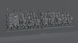 Warmaster Orc Spearmen