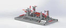Welding fixture for positioner