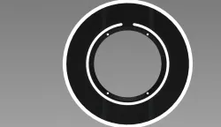 white tron disk