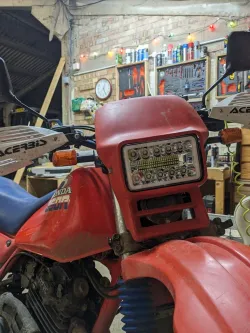 1985 XL350R Led Headlight Bracket