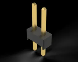 2X1 2.54mm Pitch Pin Header (Male)