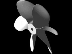 3 and 6 blades boat props for trolling motor