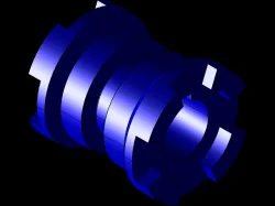 3D Design of a Coupling for Main Gearbox: Ensuring Power Transfer and Alignment