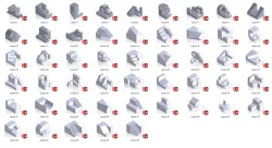 3d Isometric Models