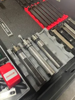 3D Printable - 22mm ER16 Drill Chuck Tray (SR20 SR32 CNC)
