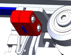 3D Printed GT2 Belt End Clamp