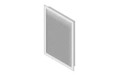 Accord 600 x 400mm Louvered Return Air Filter Grille