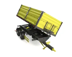 Agricultural trailer step