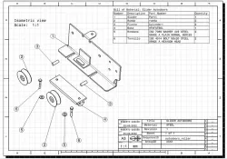 Autodoors roller / slider with BOM