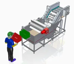 Automatic washer for Fruits and Vegetables