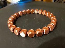 Beaded Bangle Bracelet - print in place