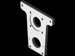 Benchman MX Top plate for 1kw servo spindle and Power Draw bar parts