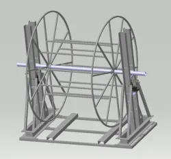 Cable drum jack