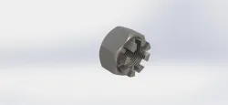 Castle Crown Nut