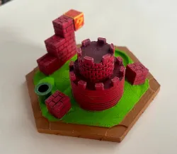 Catan Mario Tile: Brick