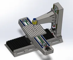 CNC machine Drawing